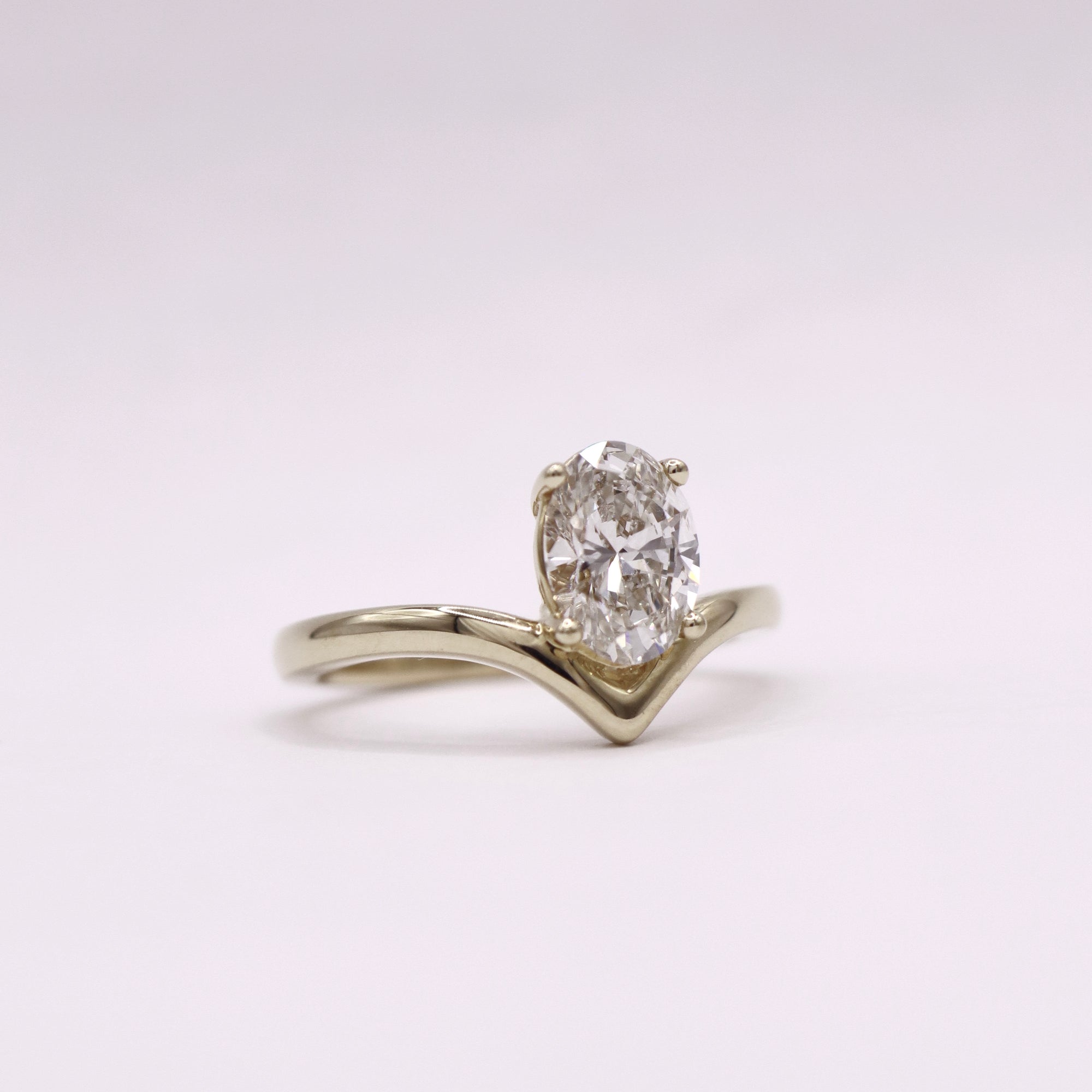 Eternal Nouveau Oval Ring