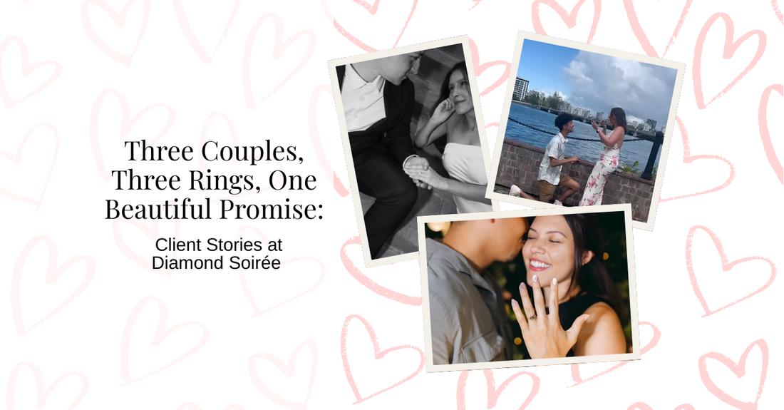 Three Couples, Three Rings, One Beautiful Promise: Client Stories at Diamond Soirée