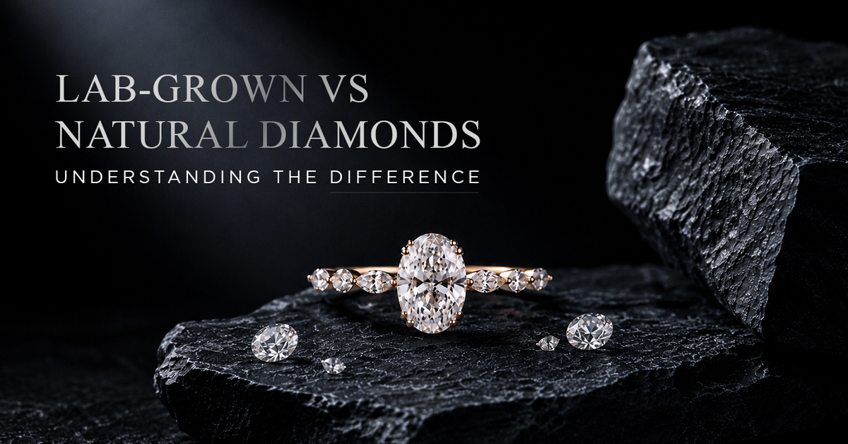 What Are Lab-Grown Diamonds and How Are They Different From Natural Diamonds?
