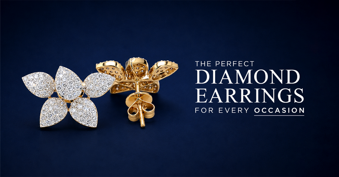 The Ultimate Guide to Diamond Earrings: Hoops, Studs & Custom Designs for Every Occasion
