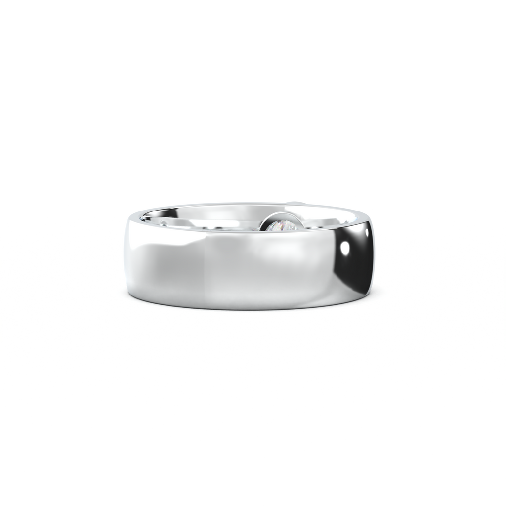 Round Bezel Men's Band
