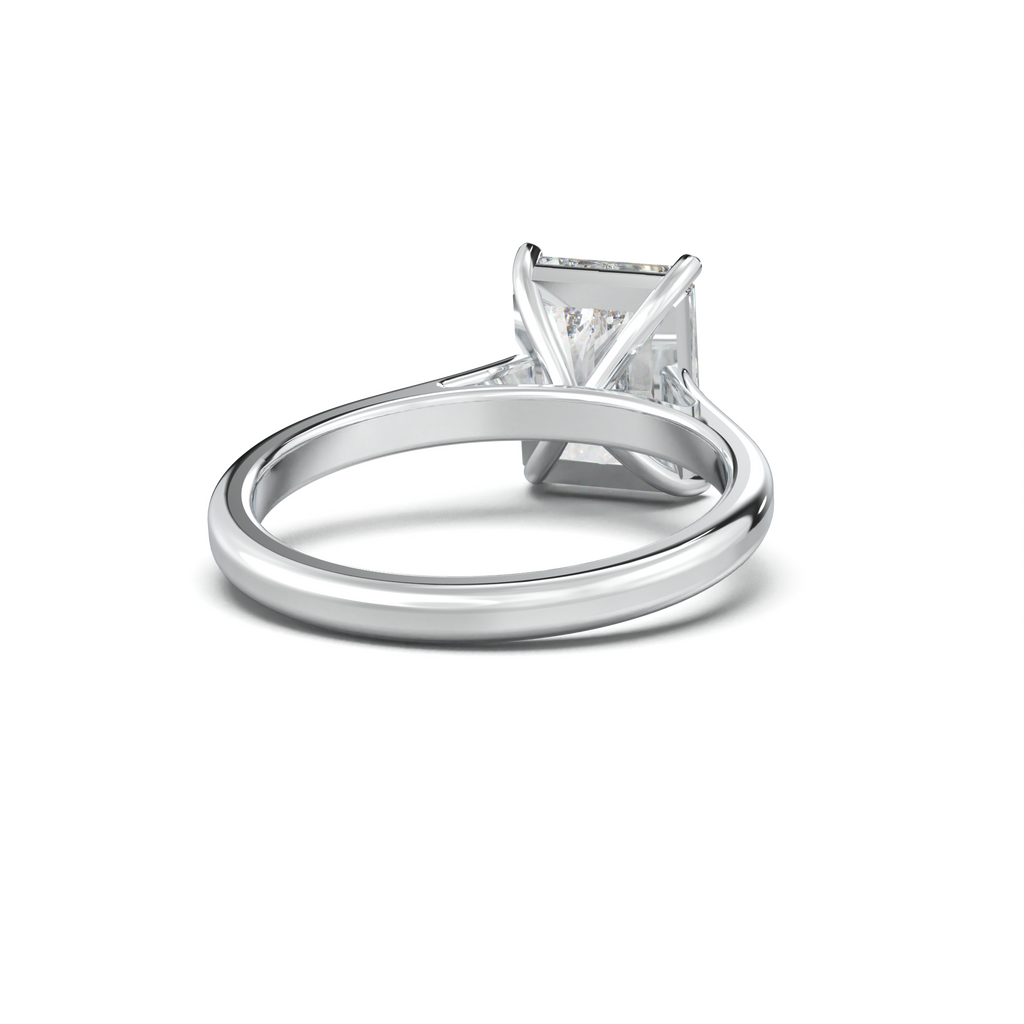 Radiant Solitaire Engagement Ring