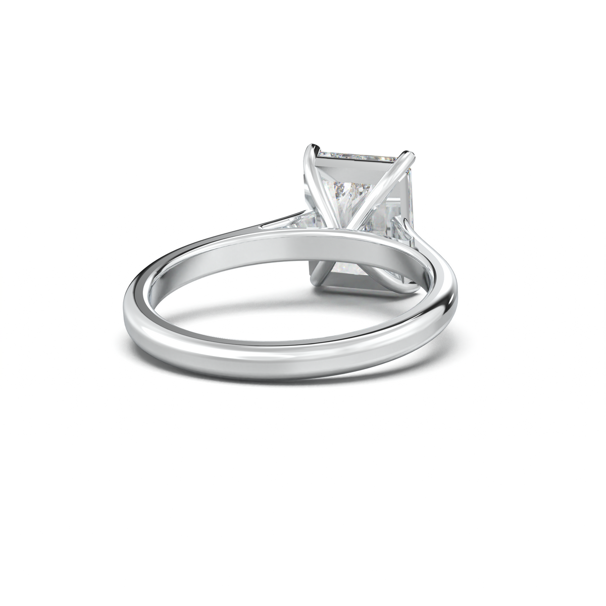 Radiant Solitaire Engagement Ring
