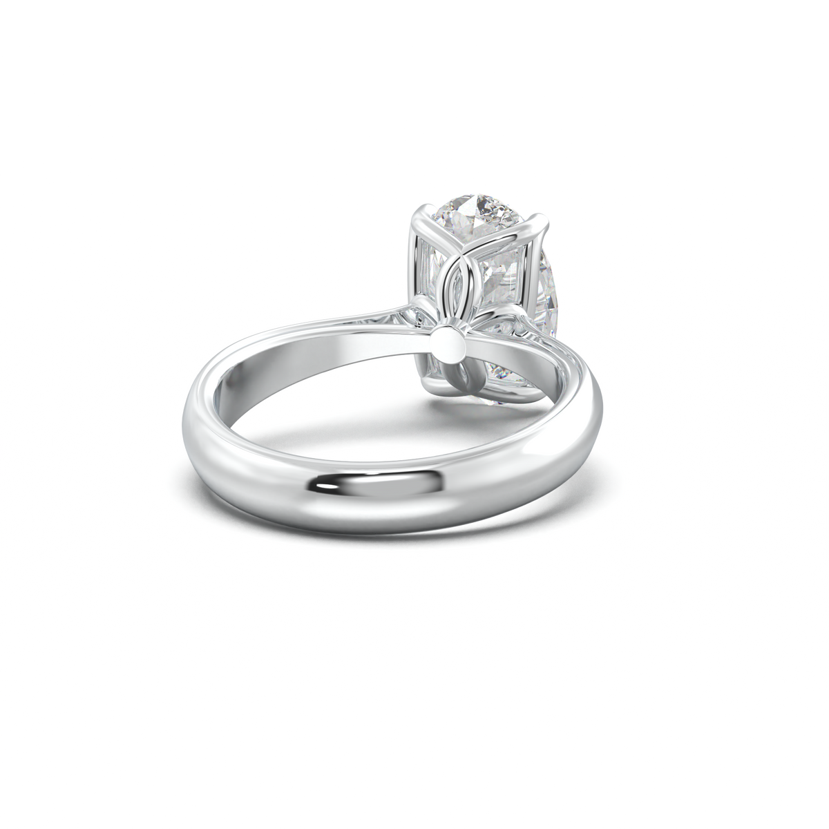 Oval Solitaire Engagement Ring