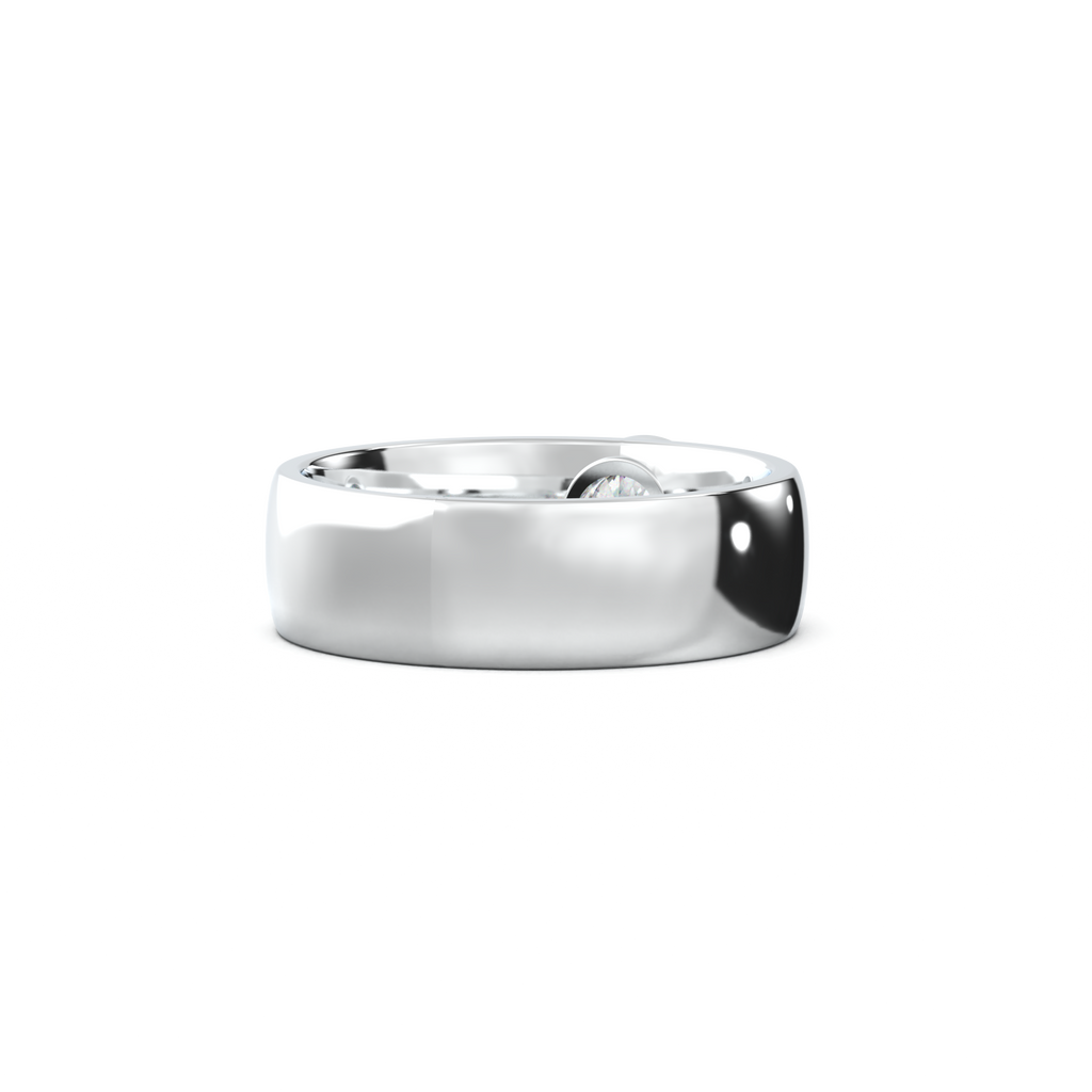Round Bezel Men's Band