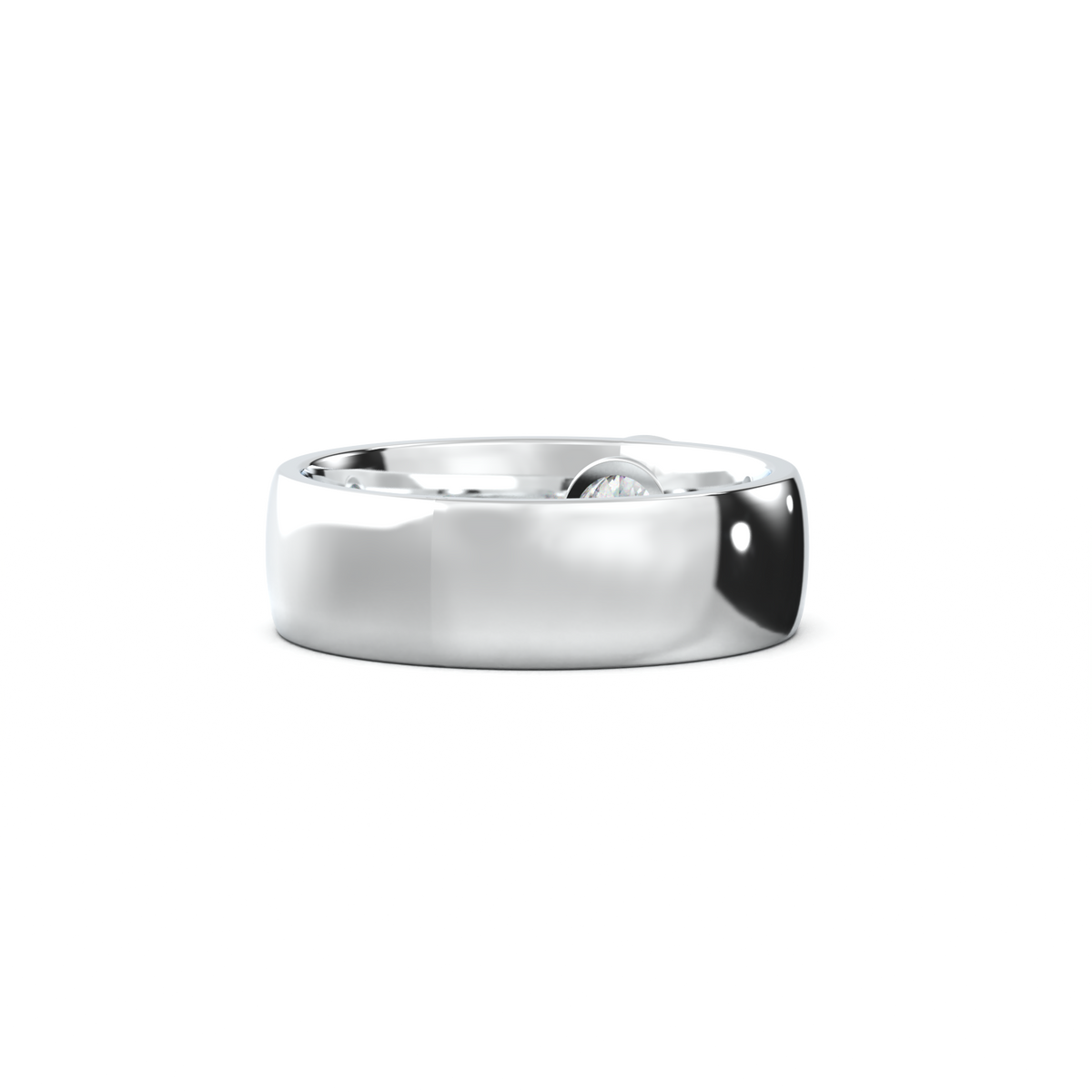 Round Bezel Men's Band