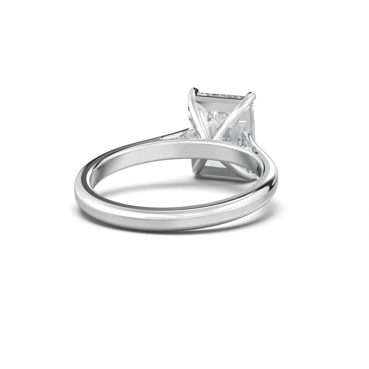 Radiant Solitaire Engagement Ring