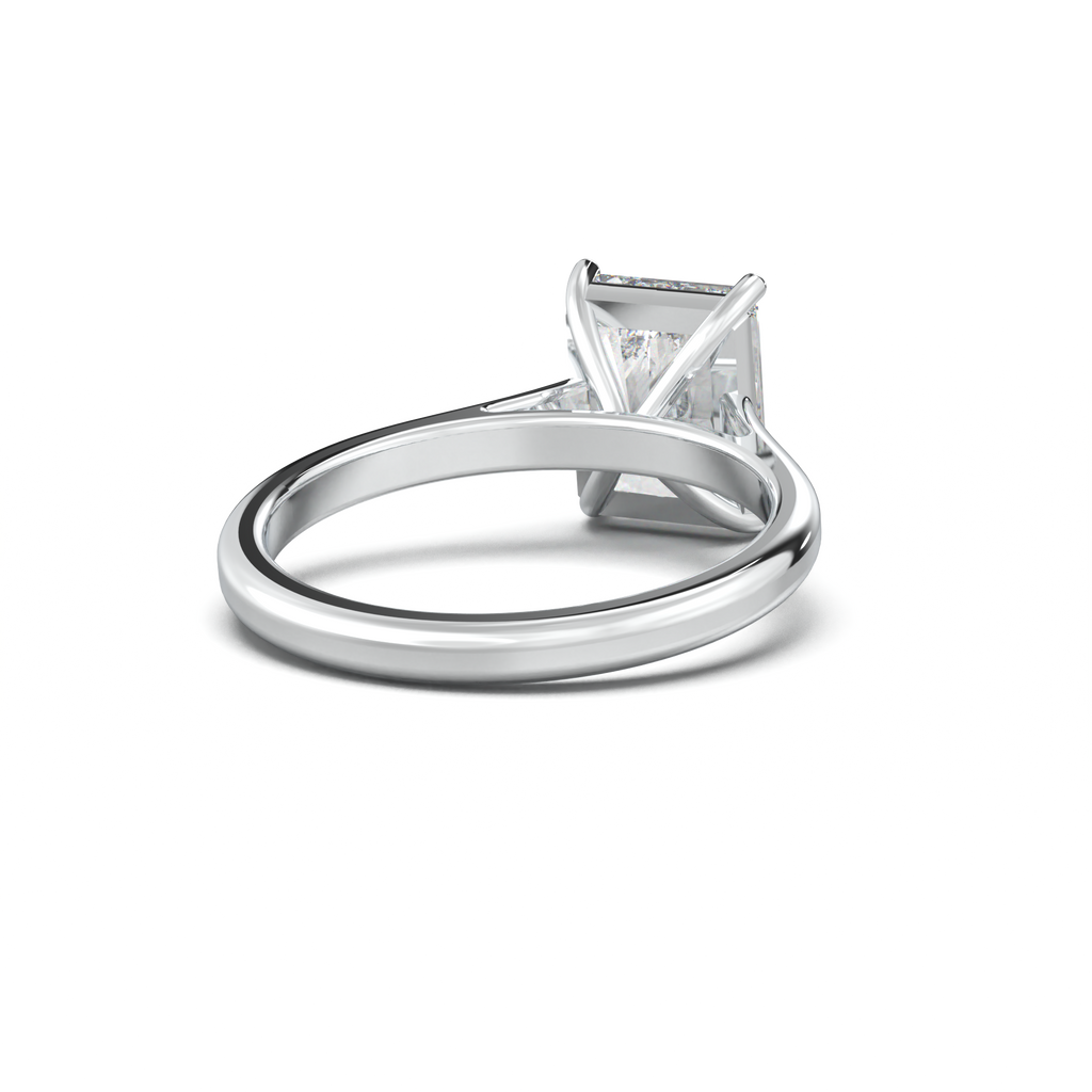 Radiant Solitaire Engagement Ring