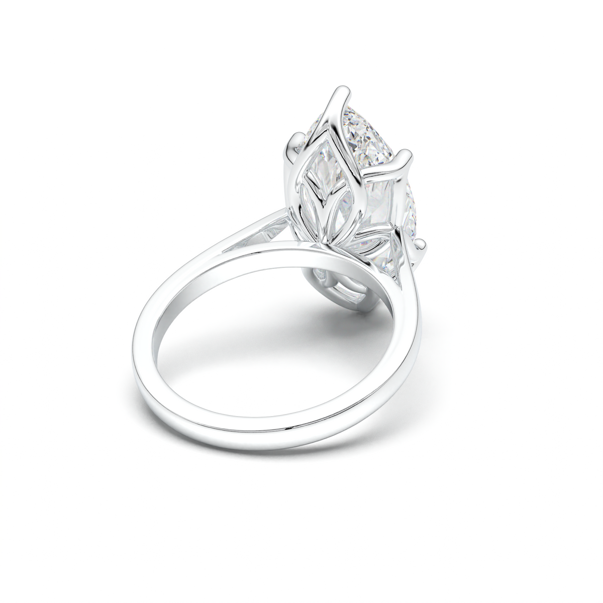 Marquise Solitaire Engagement Ring