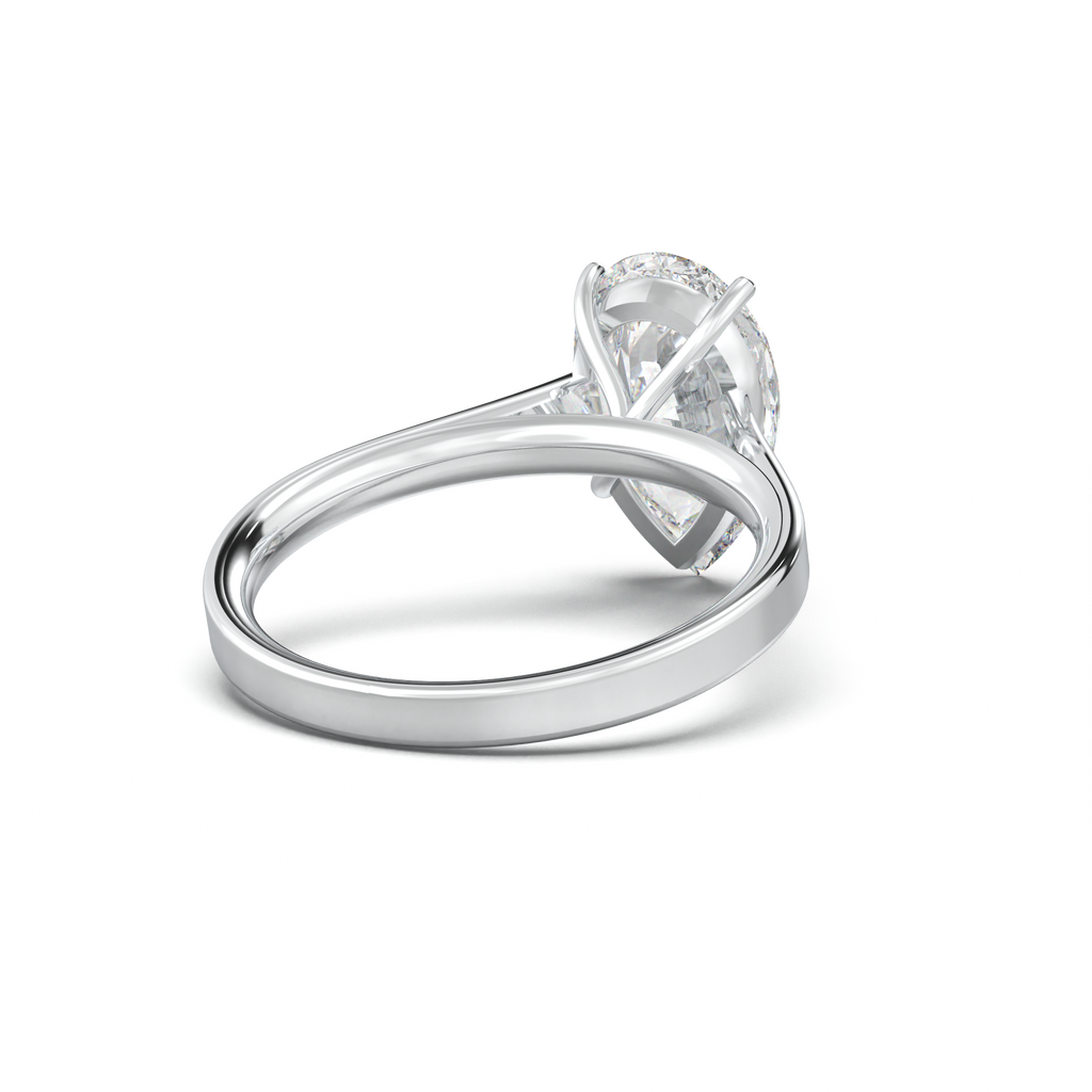 Pear Solitaire Engagement Ring