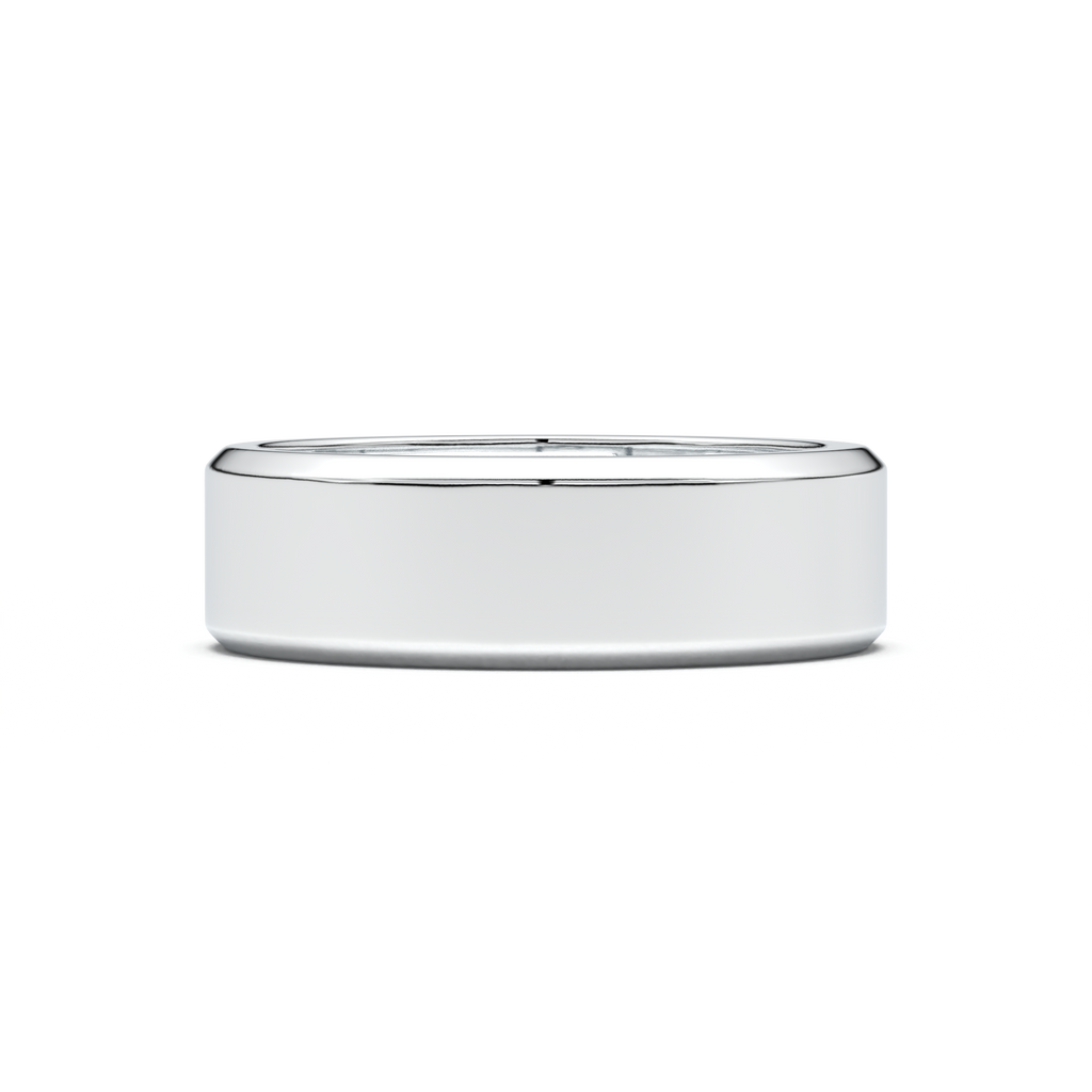 Flush-Set Round Men's Band
