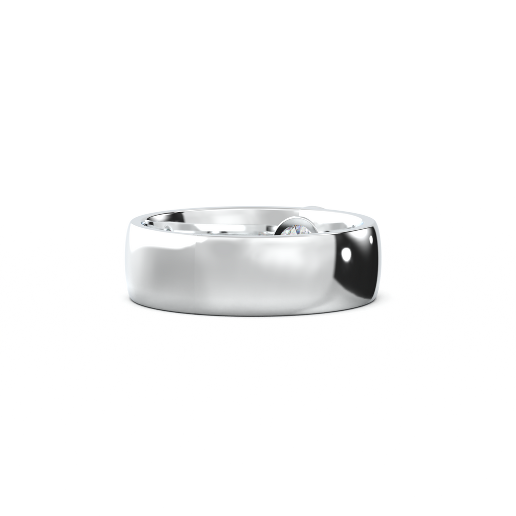 Round Bezel Men's Band