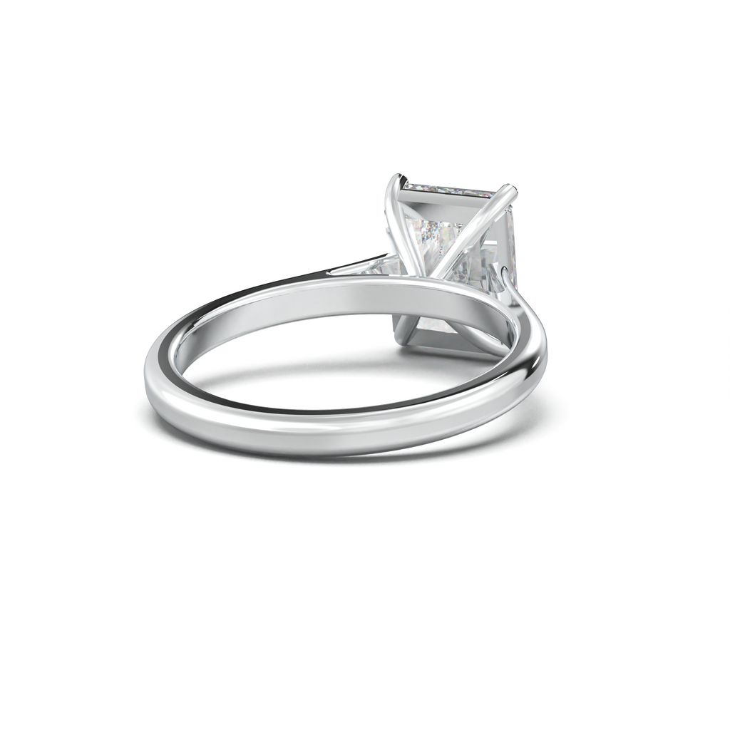 Radiant Solitaire Engagement Ring