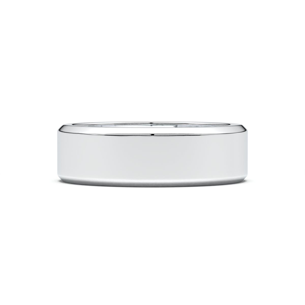 Flush-Set Round Men's Band