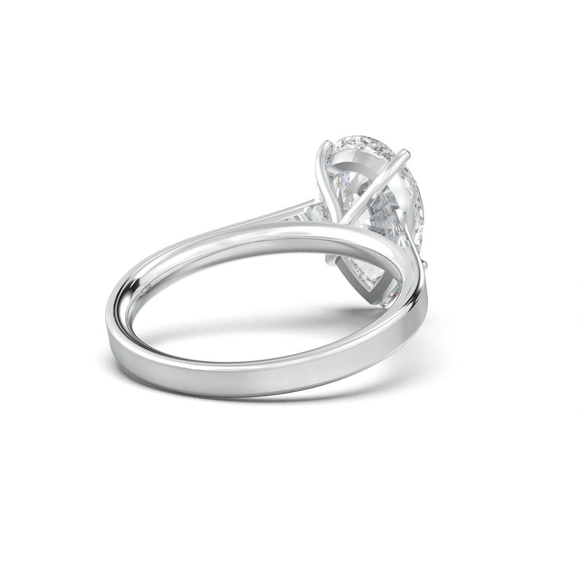 Pear Solitaire Engagement Ring