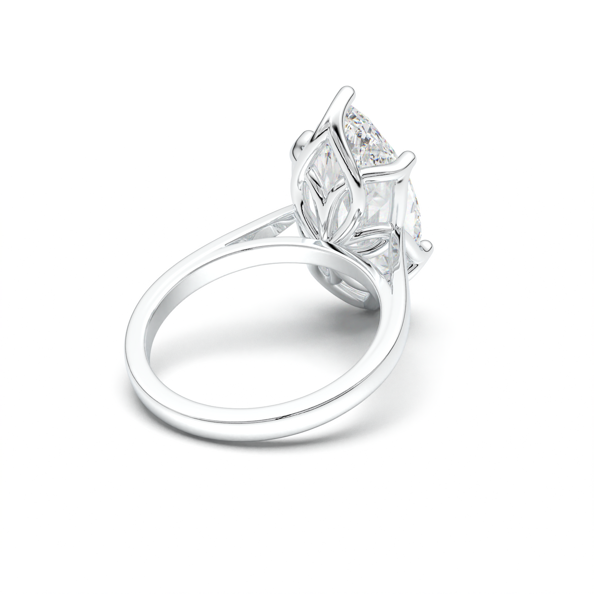 Marquise Solitaire Engagement Ring
