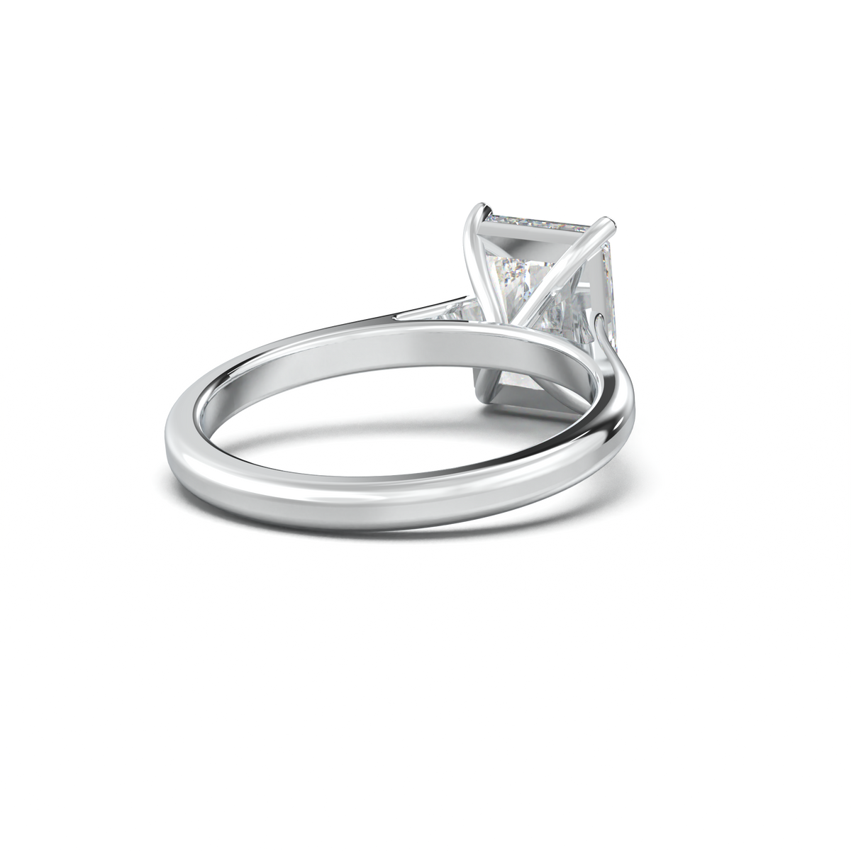 Radiant Solitaire Engagement Ring