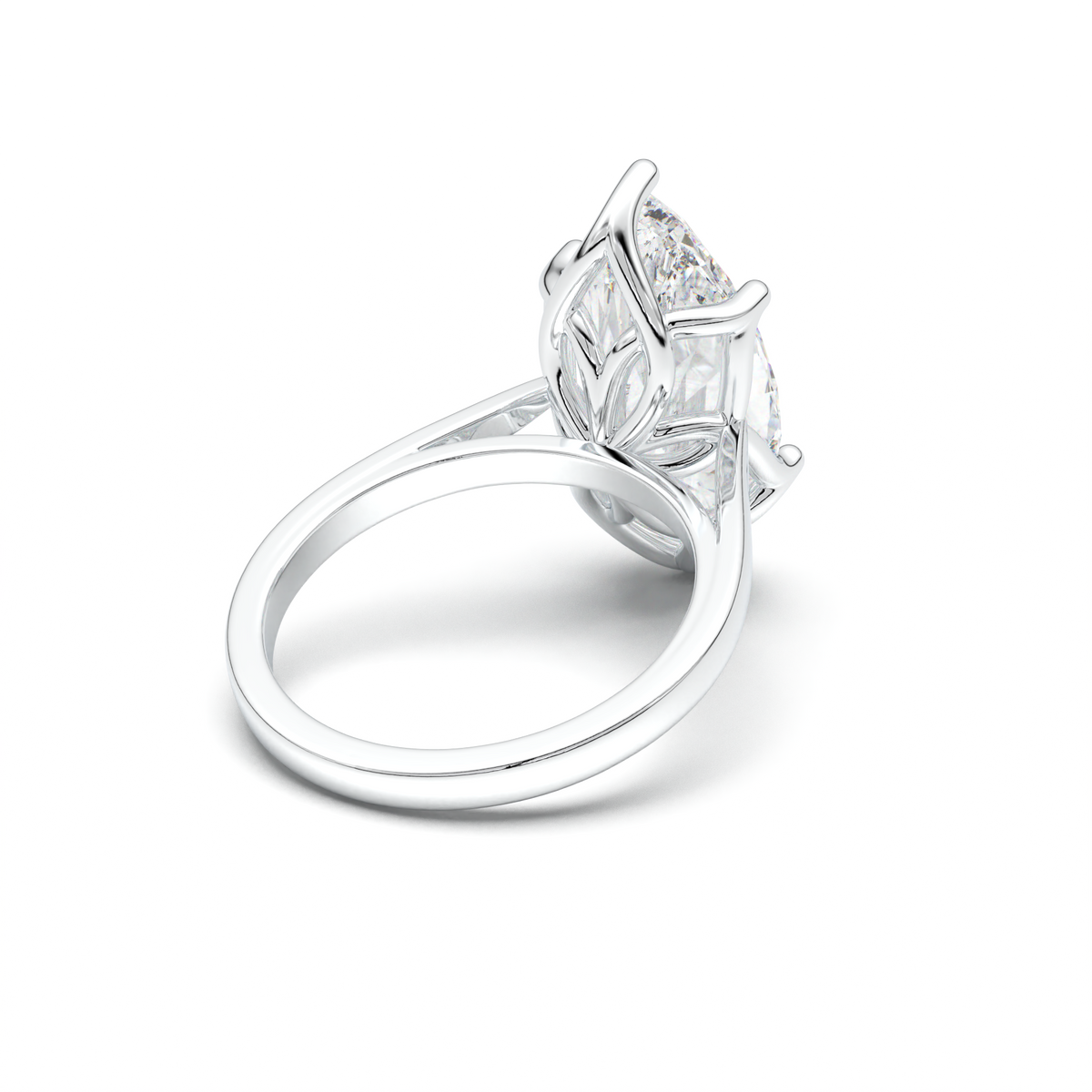 Marquise Solitaire Engagement Ring