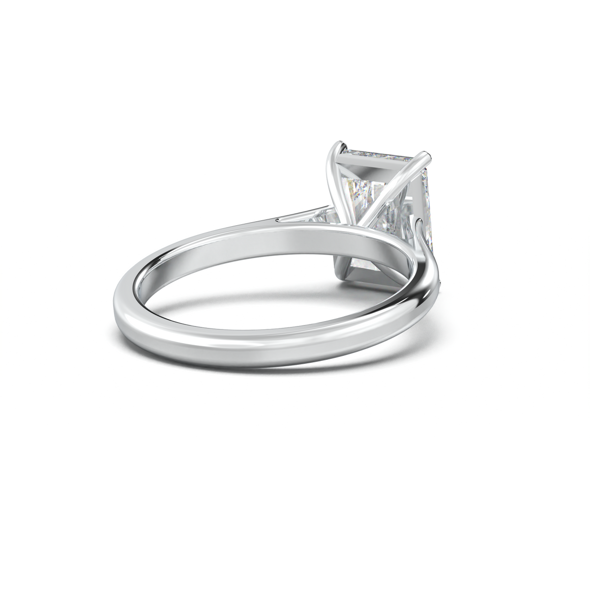 Radiant Solitaire Engagement Ring