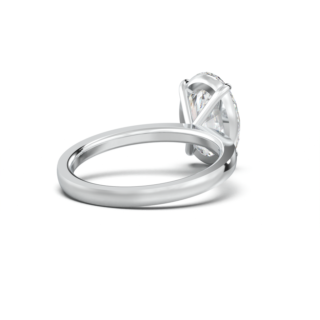 Oval Solitaire Engagement Ring