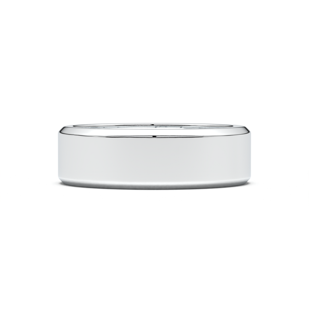 Flush-Set Round Men's Band