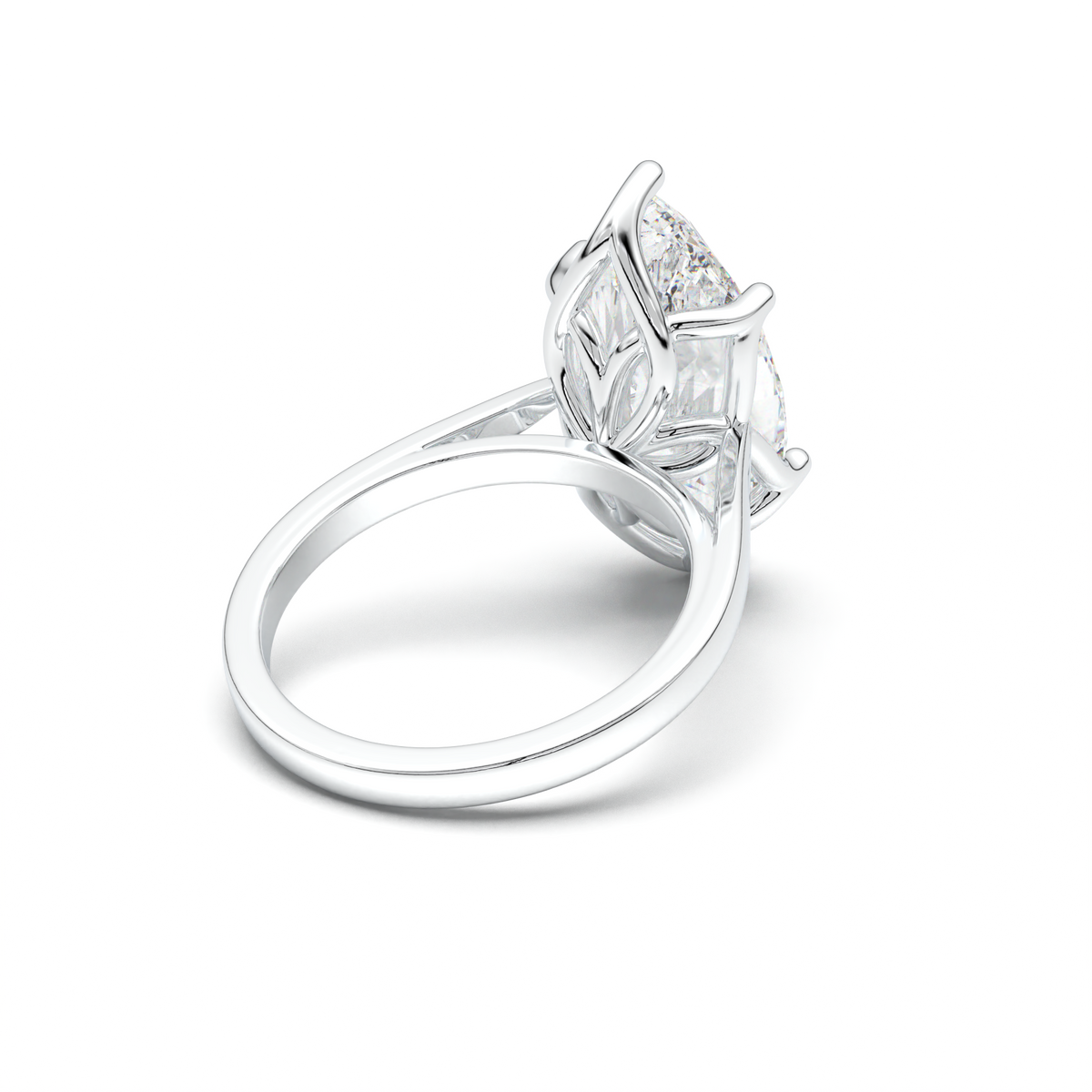 Marquise Solitaire Engagement Ring