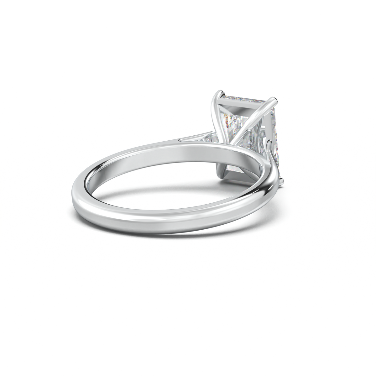 Radiant Solitaire Engagement Ring