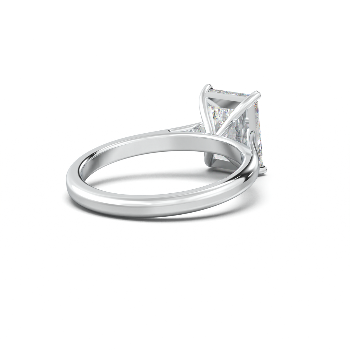 Radiant Solitaire Engagement Ring