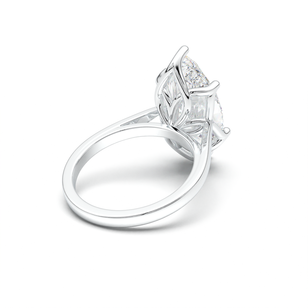 Marquise Solitaire Engagement Ring