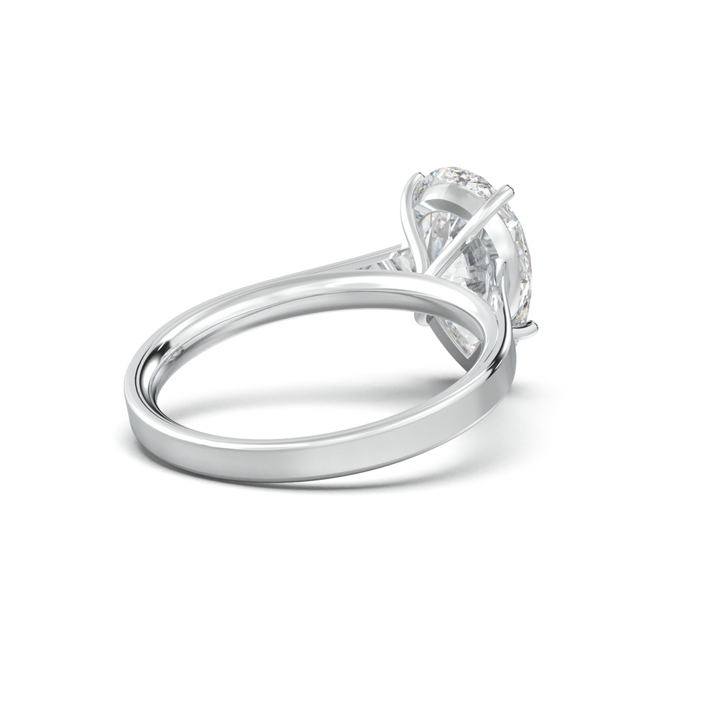 Pear Solitaire Engagement Ring