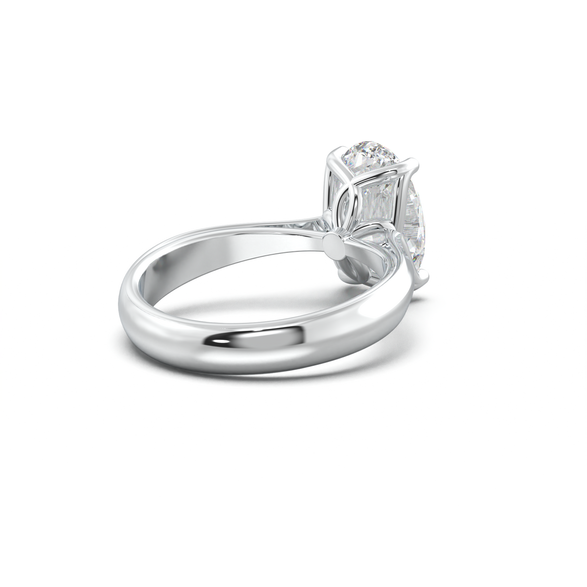 Oval Solitaire Engagement Ring