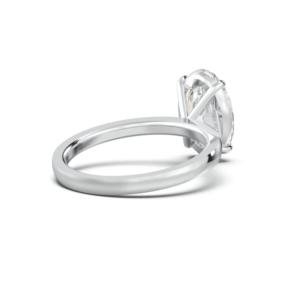 Oval Solitaire Engagement Ring