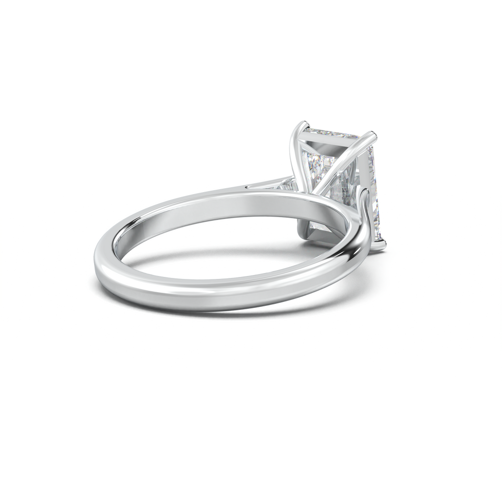 Radiant Solitaire Engagement Ring