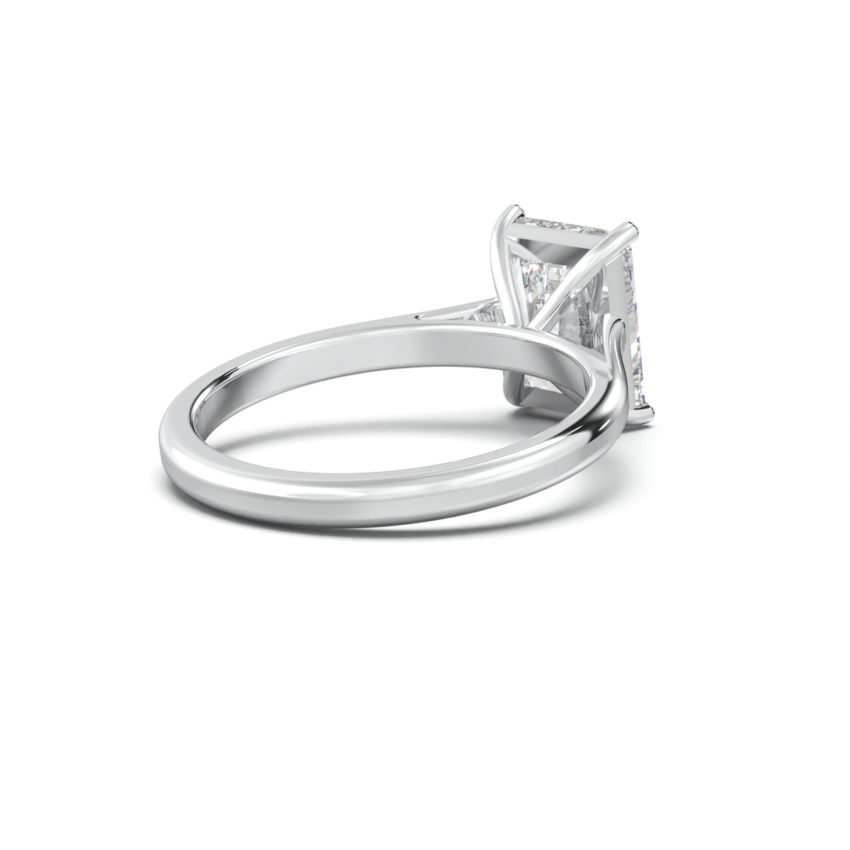 Radiant Solitaire Engagement Ring