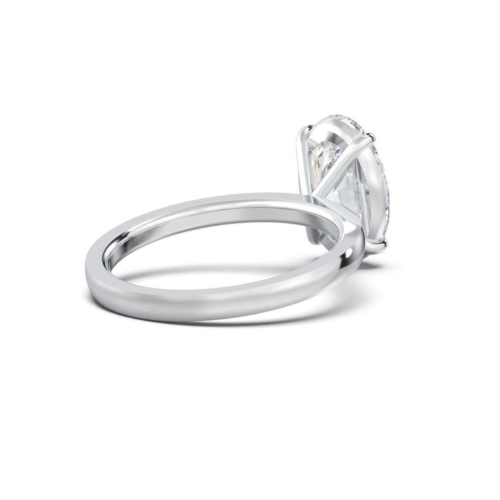 Oval Solitaire Engagement Ring