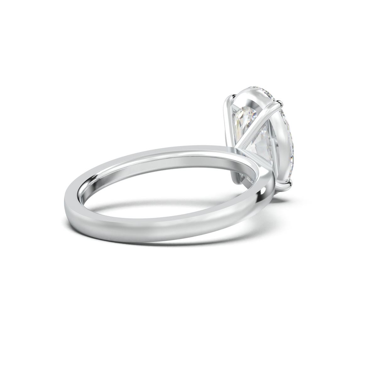 Oval Solitaire Engagement Ring