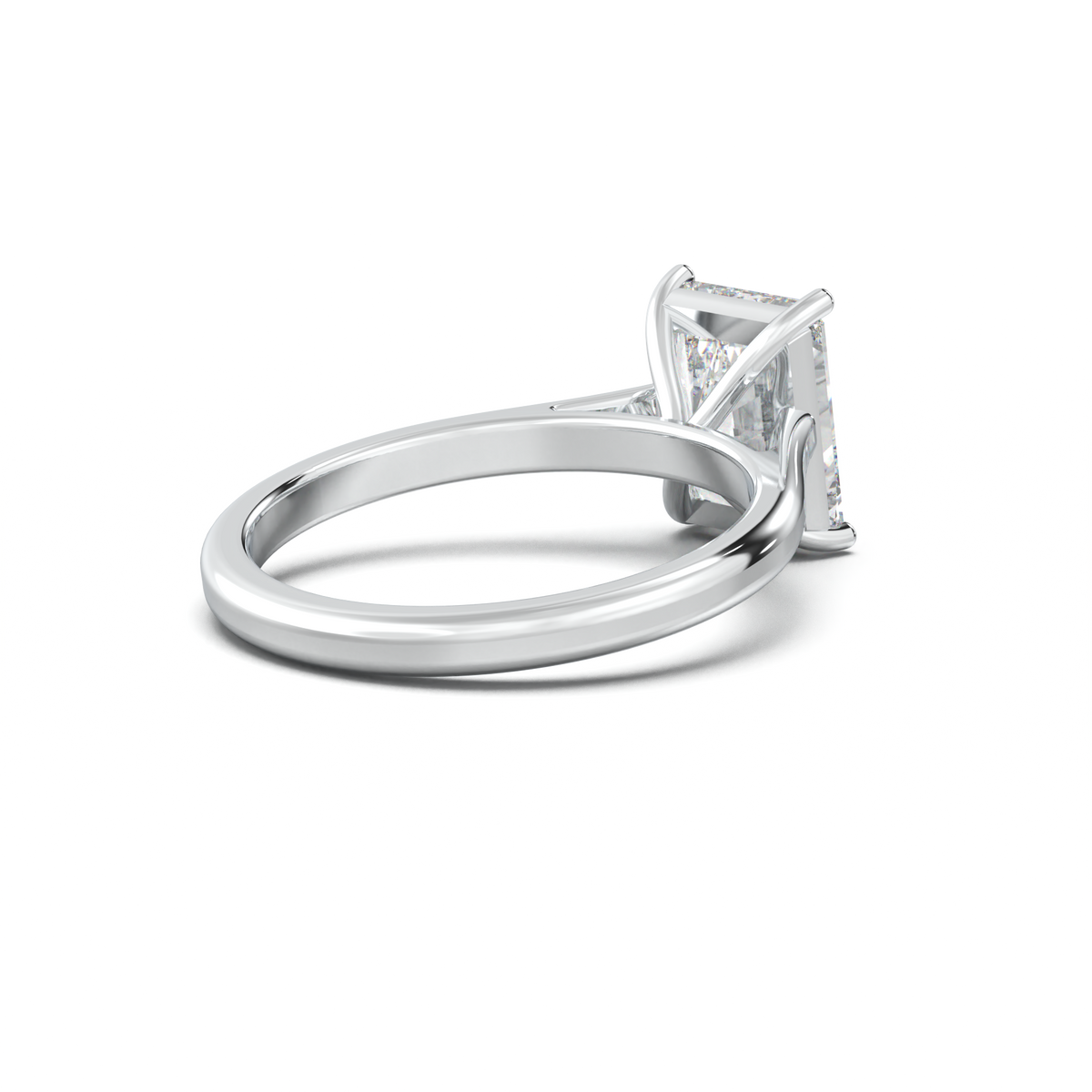 Radiant Solitaire Engagement Ring
