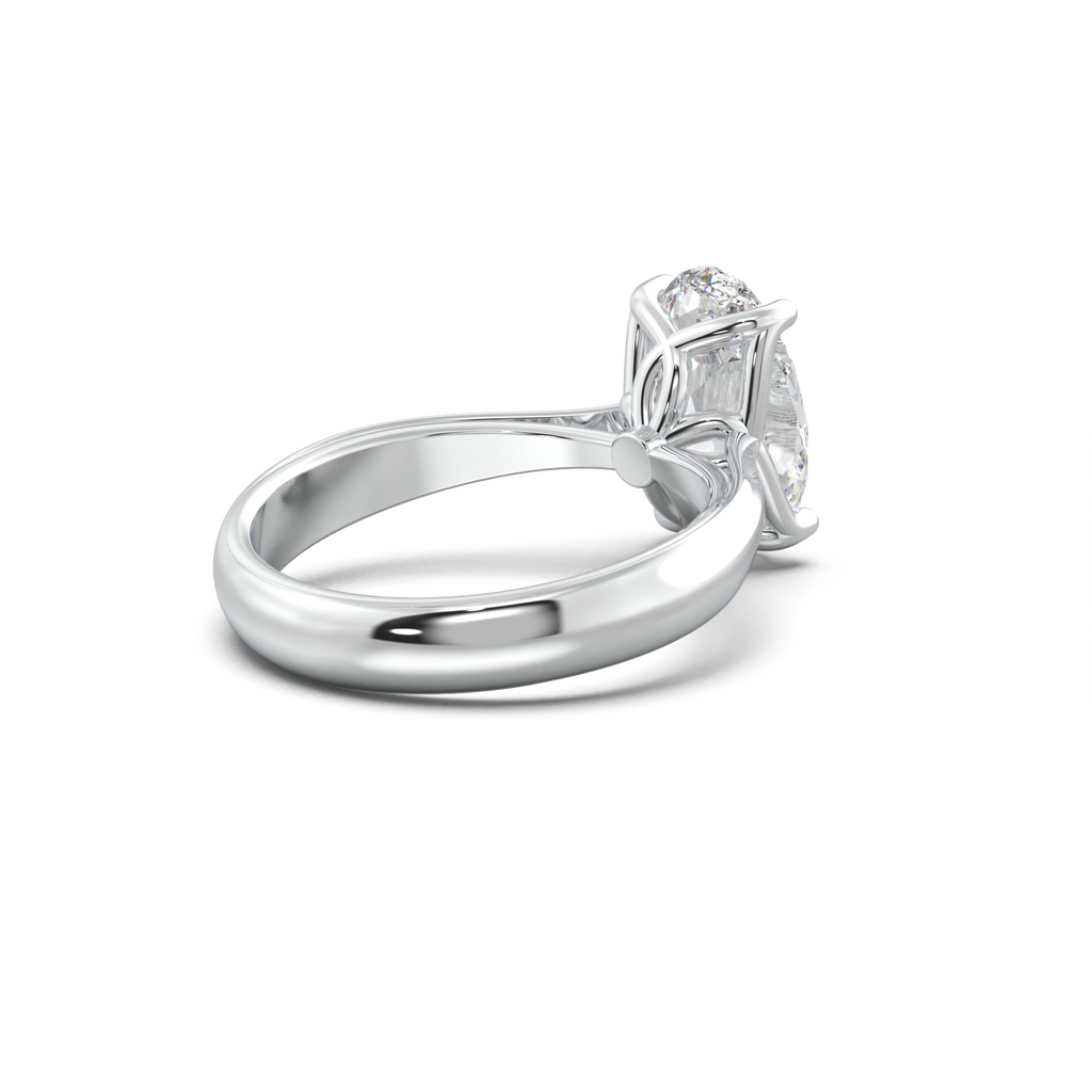 Oval Solitaire Engagement Ring