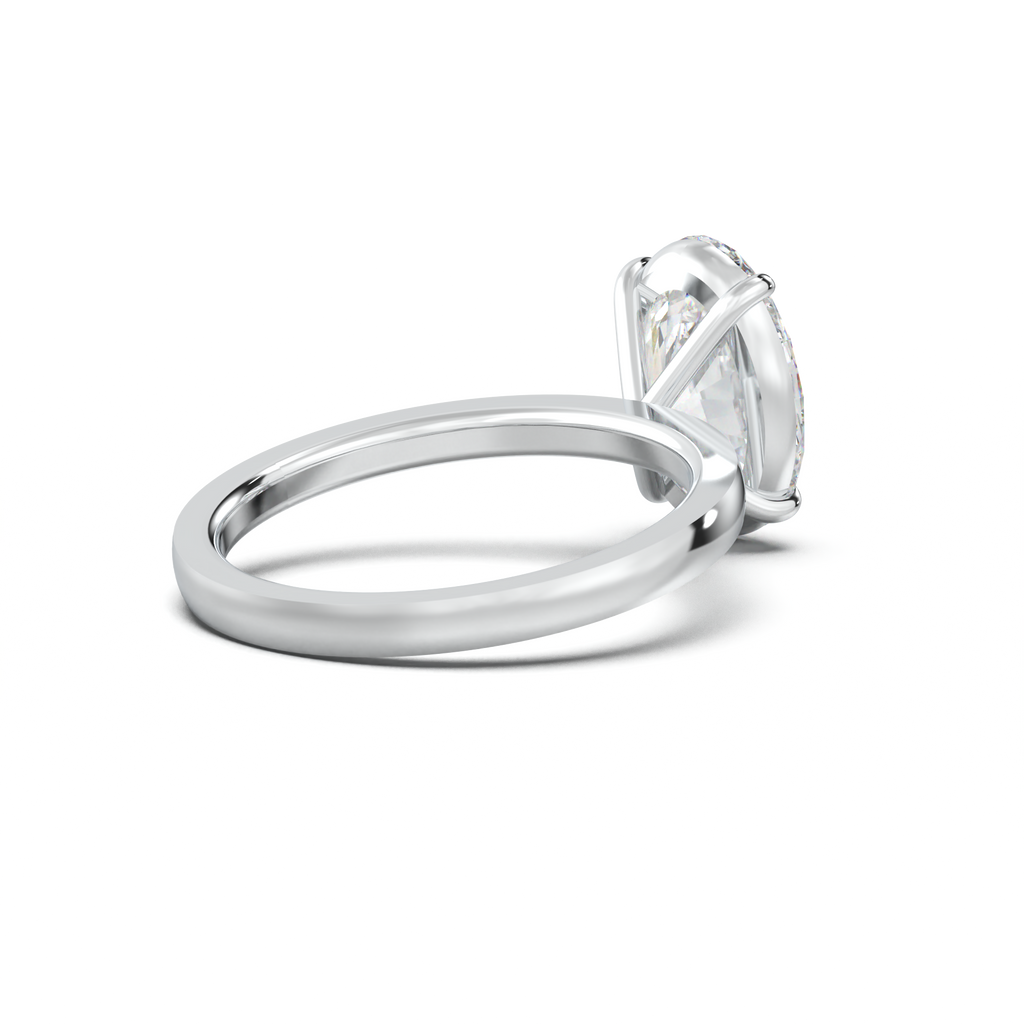 Oval Solitaire Engagement Ring