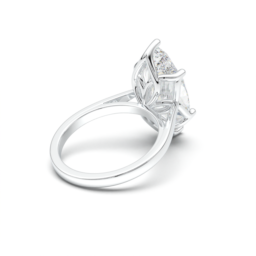 Marquise Solitaire Engagement Ring