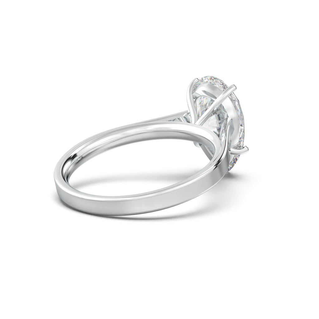 Pear Solitaire Engagement Ring