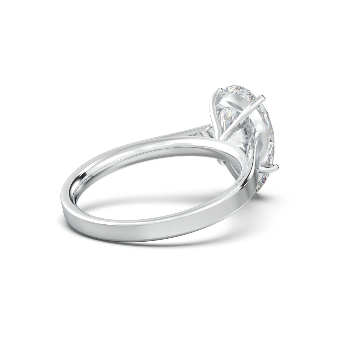 Pear Solitaire Engagement Ring