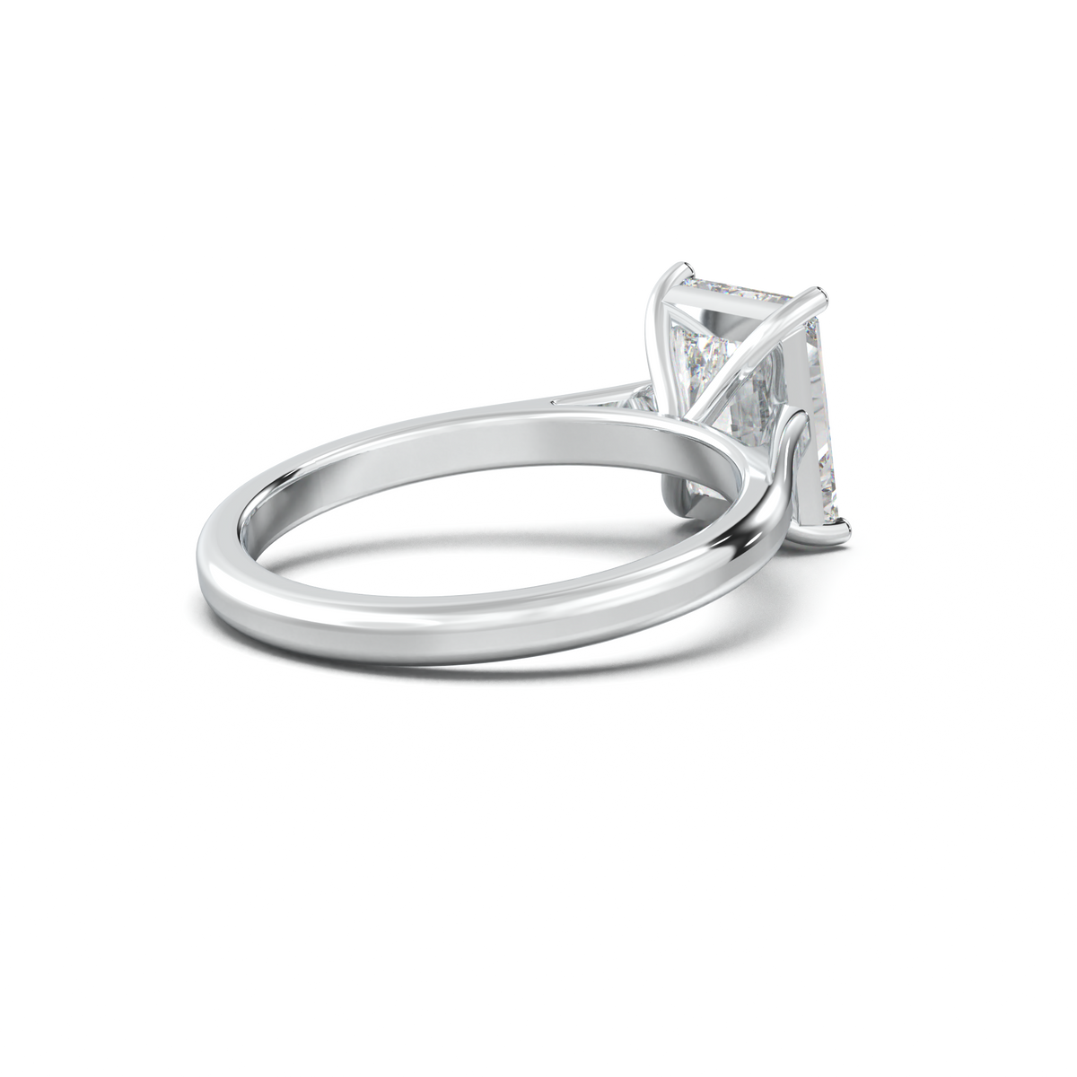 Radiant Solitaire Engagement Ring