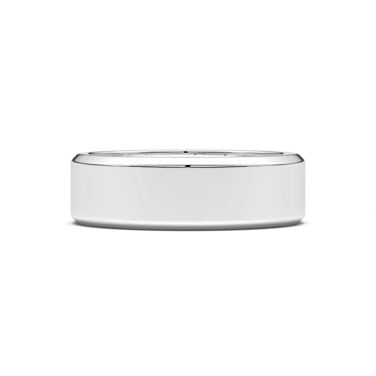 Flush-Set Round Men's Band