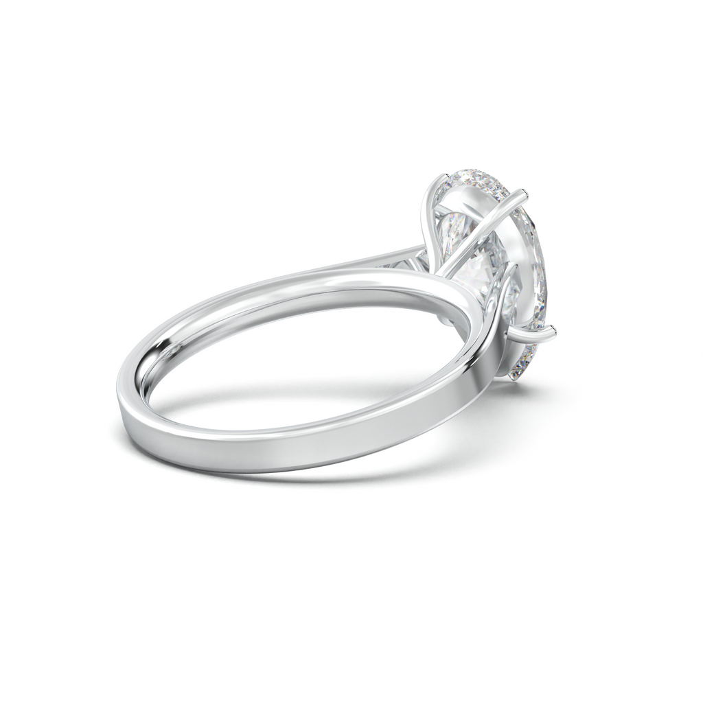 Pear Solitaire Engagement Ring