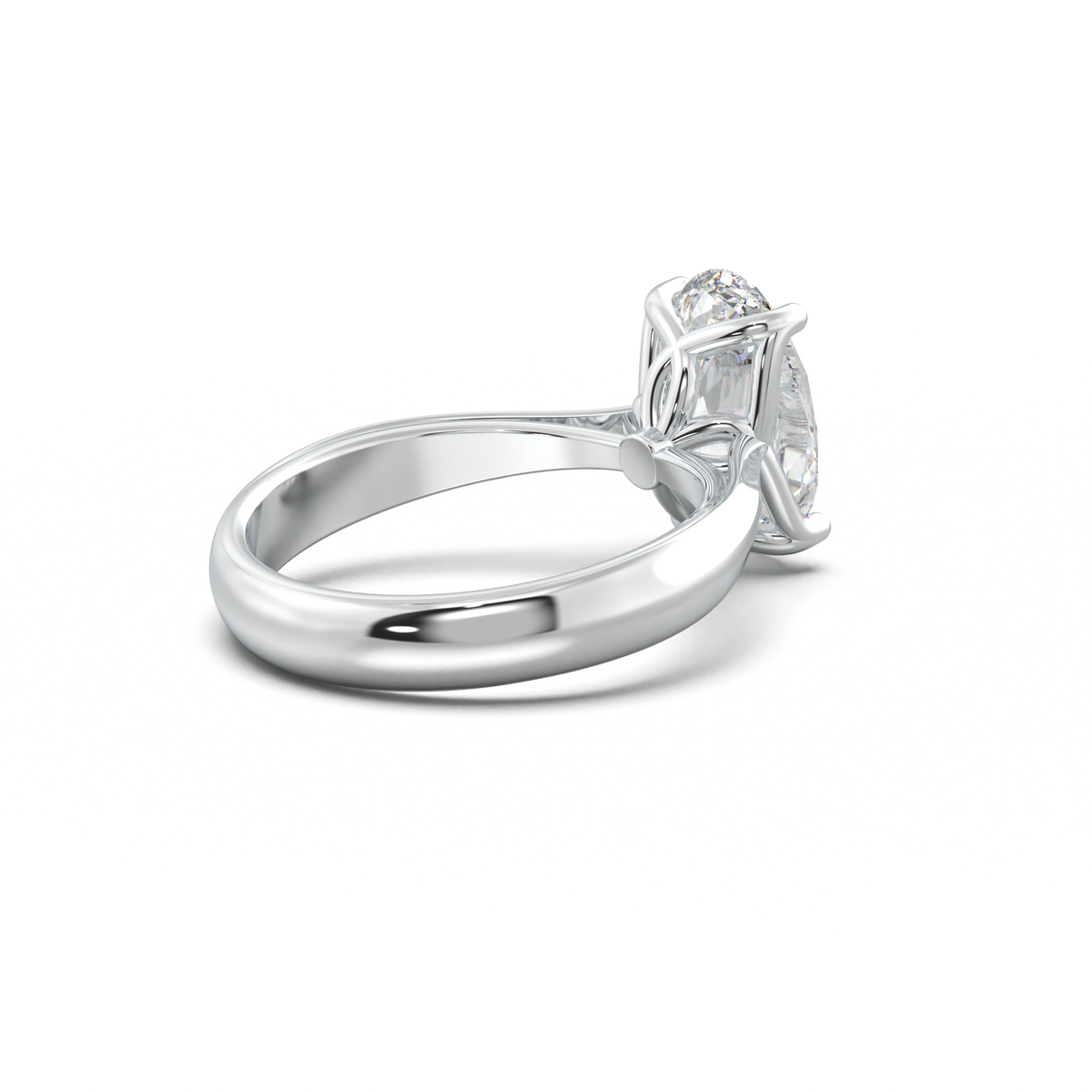 Oval Solitaire Engagement Ring