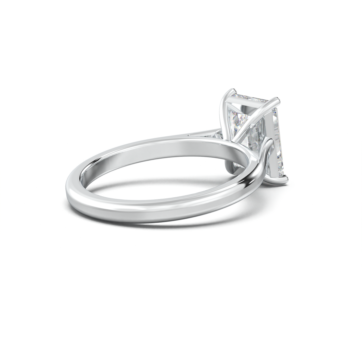 Radiant Solitaire Engagement Ring