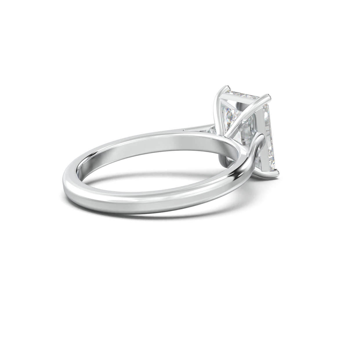 Radiant Solitaire Engagement Ring