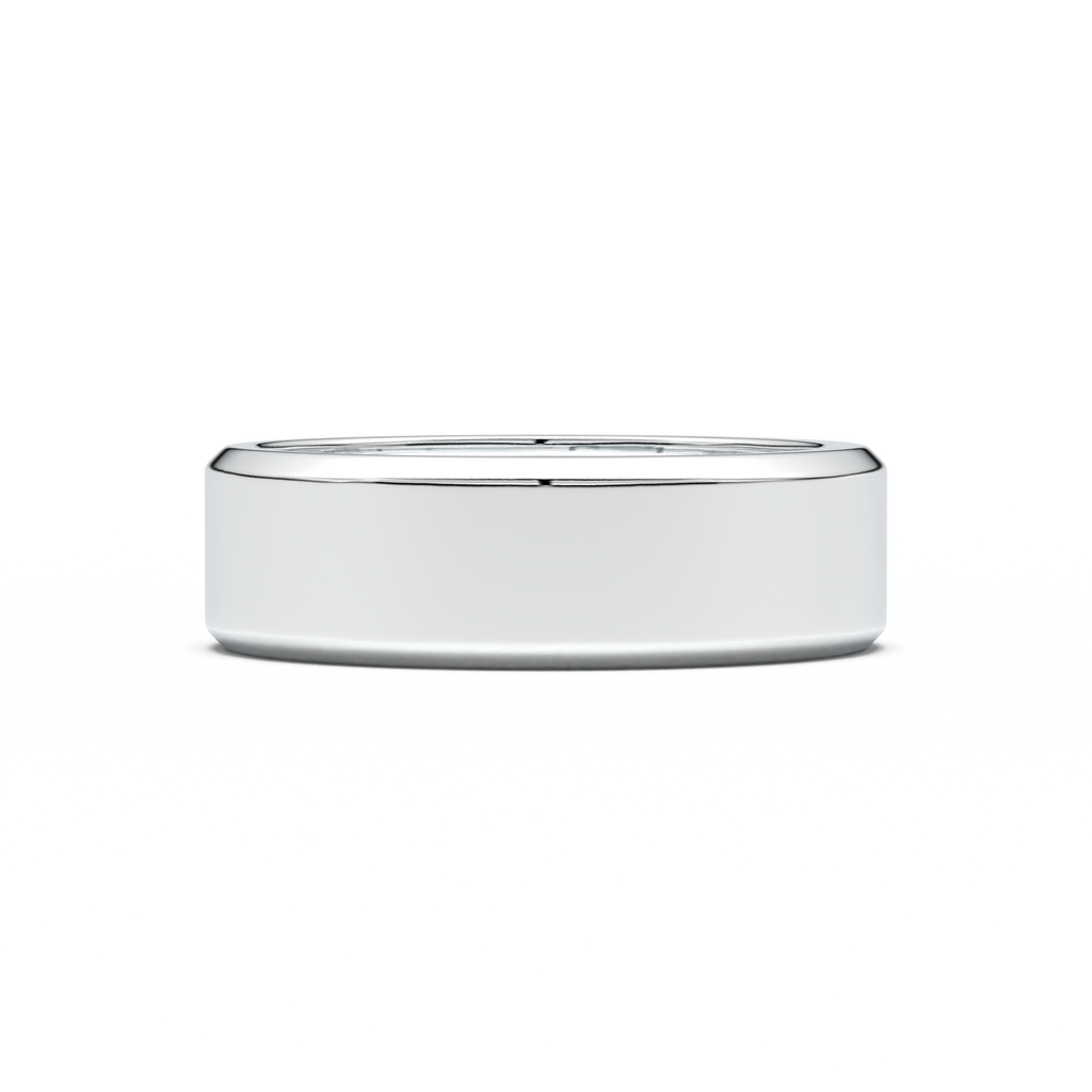 Flush-Set Round Men's Band