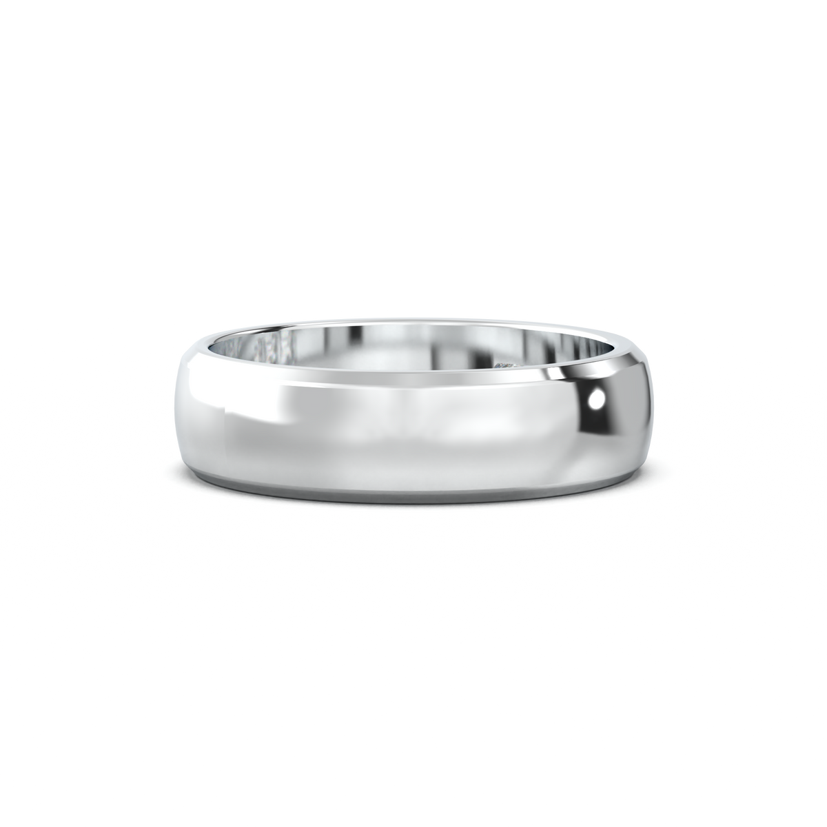 Three-Emerald Inlay Men's Band
